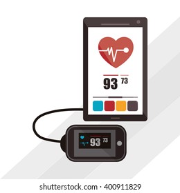 smartphone icon design, vector illustration