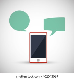 Smartphone icon design , vector illustration