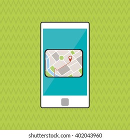 Smartphone icon design , vector illustration