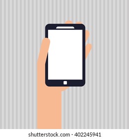 Smartphone icon design , vector illustration