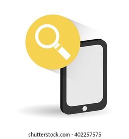 Smartphone icon design , vector illustration