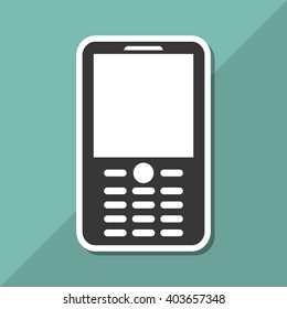 Smartphone icon design , vector illustration
