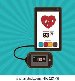 smartphone icon design, vector illustration