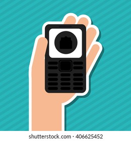 Smartphone icon design , vector illustration