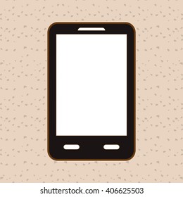 Smartphone icon design , vector illustration