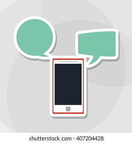 Smartphone icon design , vector illustration