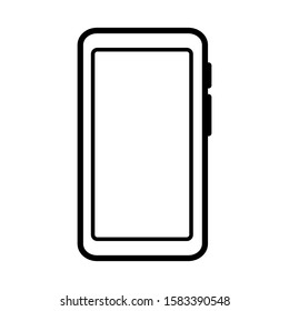 smartphone icon design vector template