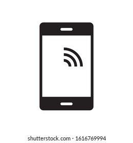 smartphone icon design vector template