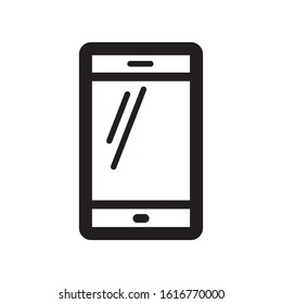 smartphone icon design vector template
