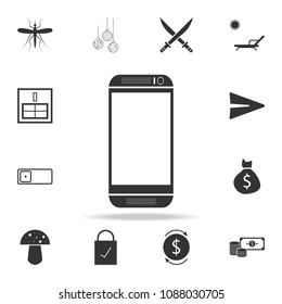 smartphone icon. Detailed set of web icons and signs. Premium graphic design. One of the collection icons for websites, web design, mobile app on white background