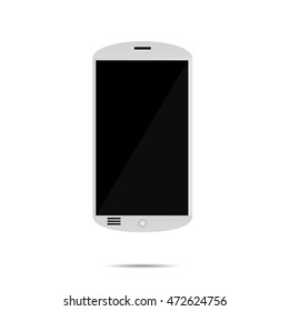 Smartphone icon. Device icon. Telephone badge. Vector illustration, eps10.