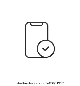 Smartphone icon. Digital device symbol modern, simple, vector, icon for website design, mobile app, ui. Vector Illustration