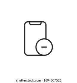 Smartphone icon. Digital device symbol modern, simple, vector, icon for website design, mobile app, ui. Vector Illustration