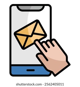 Smartphone Icon Element For Design