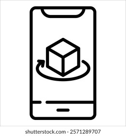 Smartphone Icon Element For Design