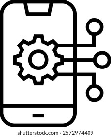 Smartphone Icon Element For Design