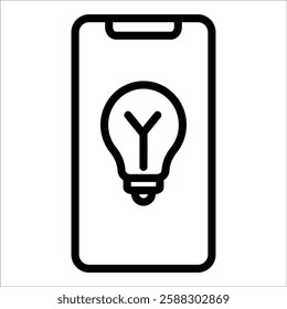 Smartphone Icon Element For Design