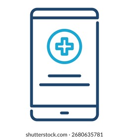 Smartphone-Symbolelement für Design