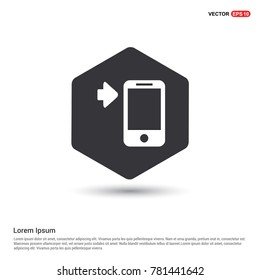 smartphone icon - EPS 10
