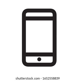 icono de smartphone, icono de smartphone Eps10, vector de iconos de smartphone