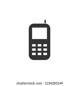 Smartphone. Icon Flat
