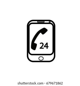 smartphone icon flat design