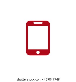 Smartphone Icon, flat design style