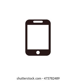 Smartphone Icon, flat design style