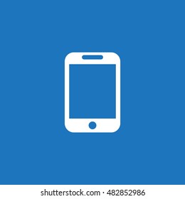 Smartphone Icon, flat design style