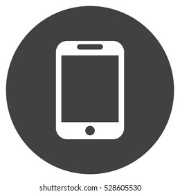 Smartphone Icon, flat design style