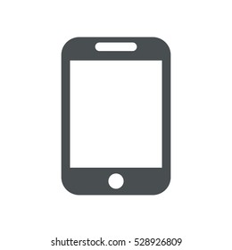 Smartphone Icon, flat design style