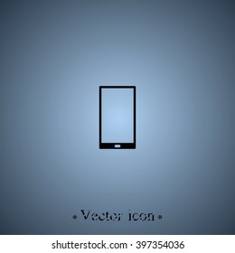 Smartphone icon. Flat illustration.