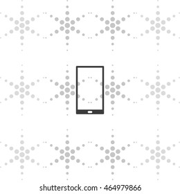 Smartphone icon. Flat illustration.