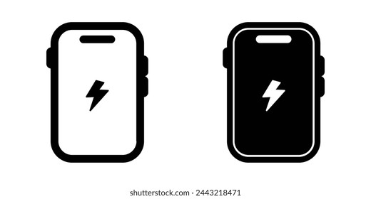 Smartphone icon. flat illustration of vector icon