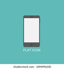 smart-phone icon in flat style