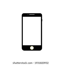 smartphone icon. handphone icon flat  design.