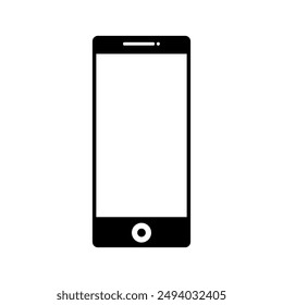 Icono de smartphone ilustrado en el fondo