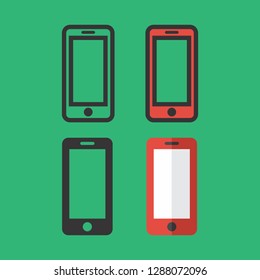 Smartphone icon illustration
