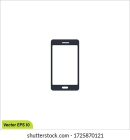 smartphone icon illustration. design element vector eps 10