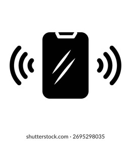 Smartphone icon illustration design template