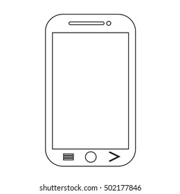 Smartphone icon illustration idesign