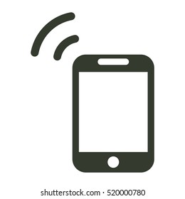 Smartphone icon illustration isolated vector sign symbol