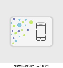 Smartphone icon illustration isolated vector sign symbol