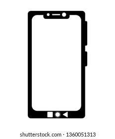 Smartphone icon illustration vector 