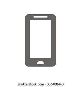 smartphone   icon,  isolated. Flat  design.