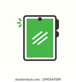 smartphone icon, isolated glyph icon theme gadget