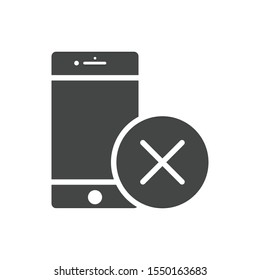 Smartphone icon isolated on white background. Electronic device symbol modern, simple, vector, icon for website design, mobile app, ui. Vector Illustration