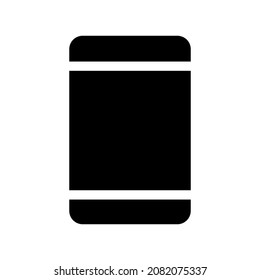 Smartphone icon isolated on white background