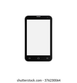 Smartphone Icon Isolated on White Background