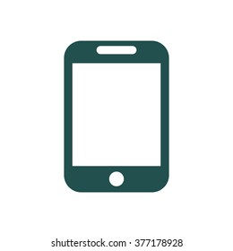 Smartphone Icon isolated vector flat design